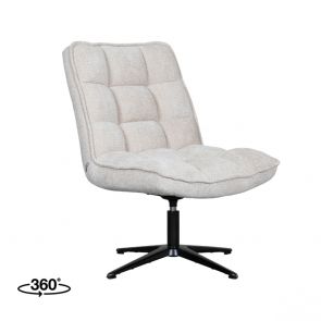 Fauteuil Pivotant Vince 63x74x91 cm