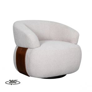 Fauteuil Pivotant Valenza 83x79x73 cm