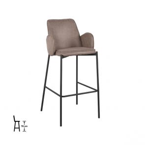 Tabouret de Bar Joni 51x53x107 cm