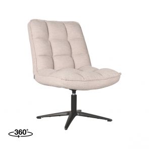 Fauteuil Pivotant Vince 63x74x91 cm